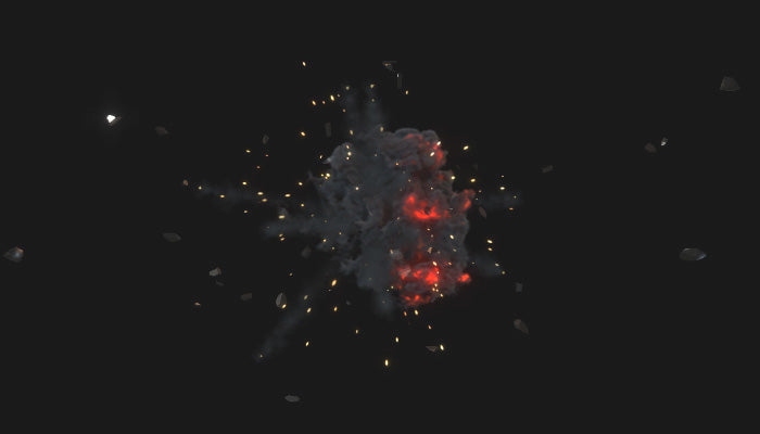 Exploding Bomb – Realtime VFX Store