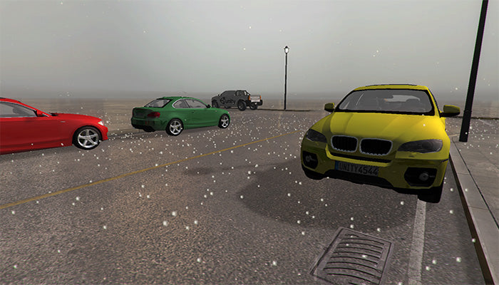 Realistic Hail Storm