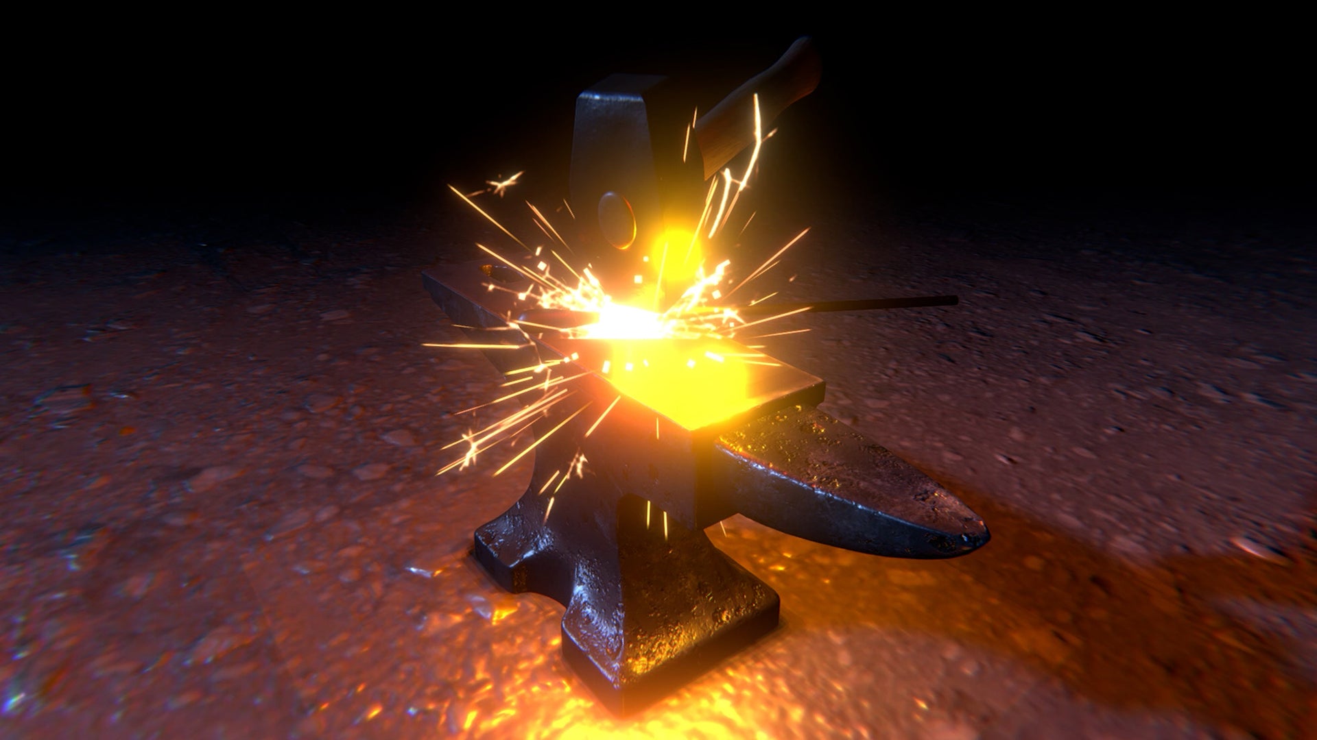 Blacksmith Sparks VFX – Realtime VFX Store