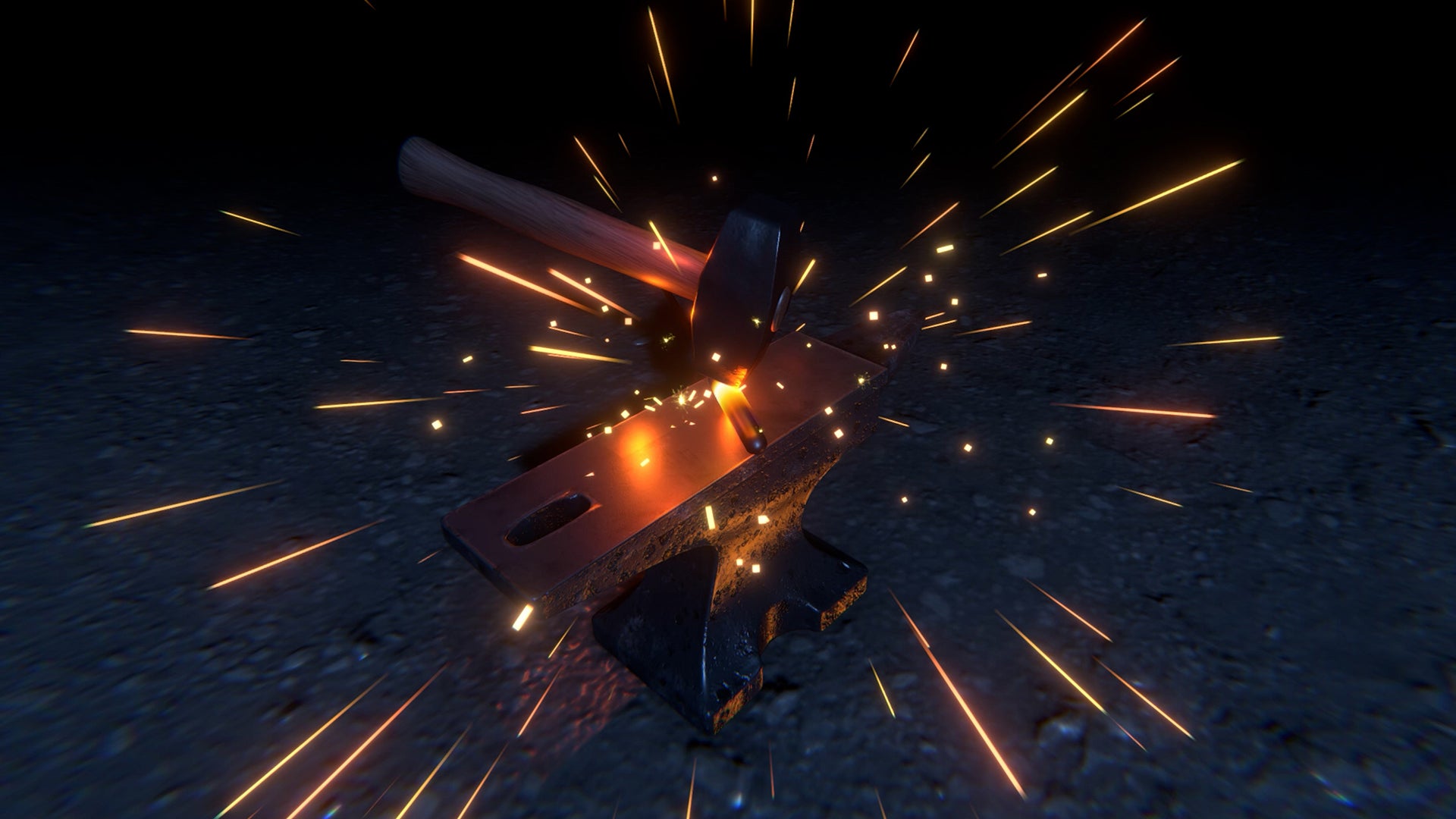 Blacksmith Sparks VFX – Realtime VFX Store