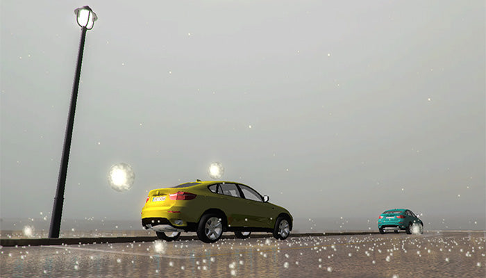 Realistic Hail Storm